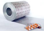 Lacquer Coated Aluminum Blister Foil Parma Packaging Materials Gravure Printing