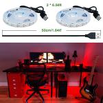 120leds 8mm Red One light one cut Electroplate flexible SMD2835 Led Strip Light