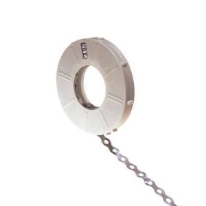 China Fixing Perforated Banding Strap Steel Galvanised Steel Strapping 1/2 Inch factory