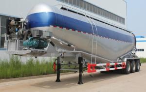 China Low price 50cbm cement tanker trailer for cement company factory