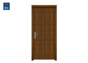 China BS EN Swing Entry Fireproof Aluminum Steel Security Front Door factory