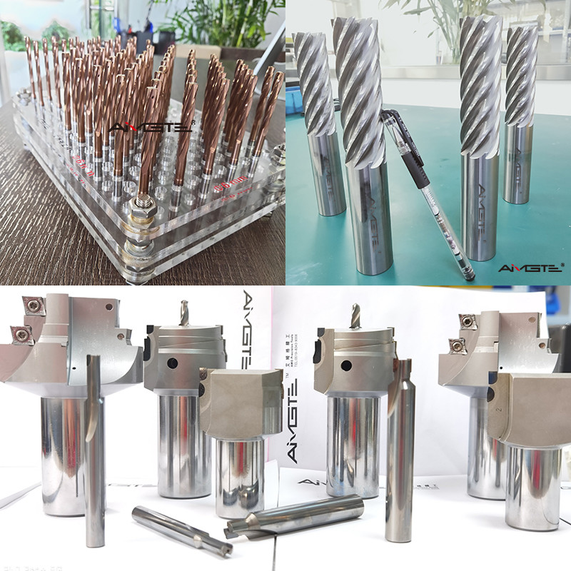 Customized PCD Diamond End Mills 1000 m/min – 4000 m/min Diamond Milling Tools
