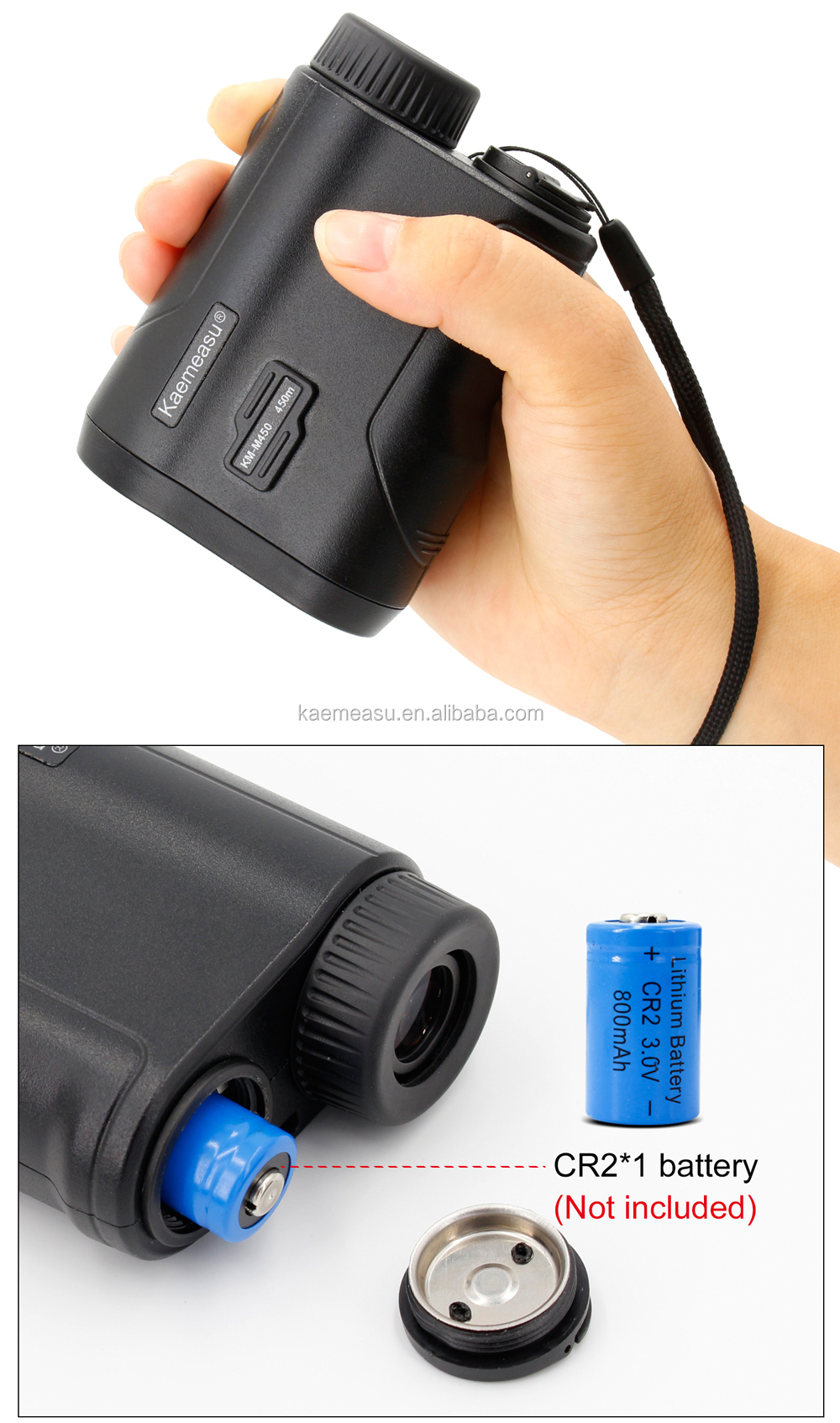 Digital Portable Golf Hunting Laser Rangefinder Mini Sport Laser Measure Distance Meter OEM