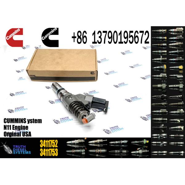 Diesel Fuel Injector 3411752 3411752RX 3411752PX Diesel Fuel Injector for Cummins ISM M11 ISM11 QSM11 Celect Plus Engine