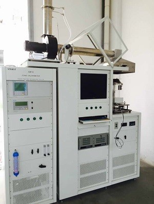 Smoke Density Cone Calorimeter for Building Materials Heat Release Rate Testing