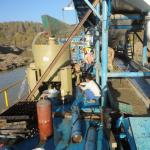 Gold Dredging Machine with Chain Bucket Dredger