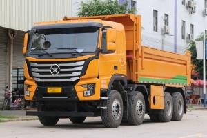 China Second Hand Dump Truck In Africa DAYUN N8V 8*4 Drive Mode 350hp  Used Construction Dump Truck With Low Mileage on sale