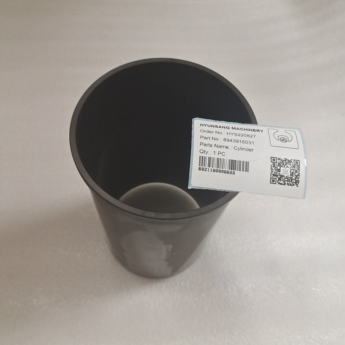 Diesel Parts High Quality Cylinder Liner 8943916031 For Engine 6HK1