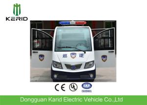 China Full Welding Chassis Electric Pick Up Cart With Dismountable Door For Public Area Patrol factory