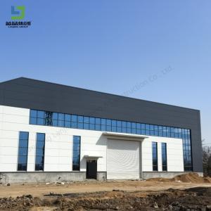 China Modern Steel Building Factory Light Industrial Steel Structure Building Warehouse Structural Steel Workshop Sliding Door factory