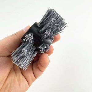 8mm ID Carbon Nylon Brush For Small Pipe Cleaning Coating And Pipeline