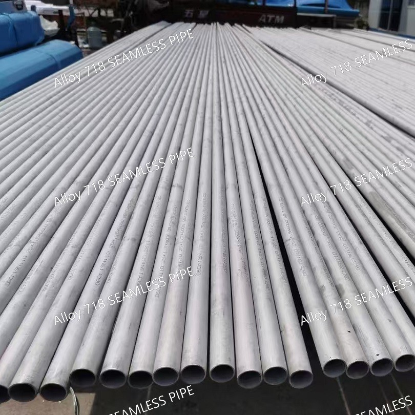 Nickel Alloy 718 Seamless Steel Pipe Tube DN10 - DN300 Custom Cutting Any Length
