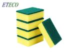 Scouring Pad Soft Cleaning Sponge , Dish Scrub Brush Detergent Saving