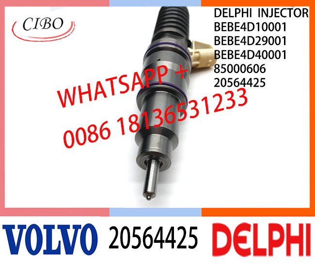Diesel fuel Injector 20564425 BEBE4D10001 BEBE4D29001 BEBE4D40001 85000606 E3.18 for VOL D12 3989 EURO 4