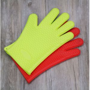 Multifunctional Silicone Rubber Brush Gloves Heat Insulated For Dishwasher