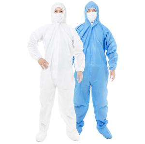 China Personal Safety Disposable Protective Suit Infection Control For Lab / Pharmaceutical factory