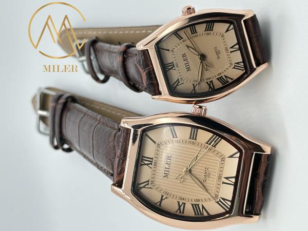 Fashionable and Simple Quartz Couple Watch Waterproof Wristwatch for Men and