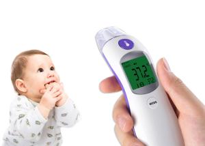 China Handheld Non Contact Laser Medical Forehead And Ear Thermometer For Babies factory