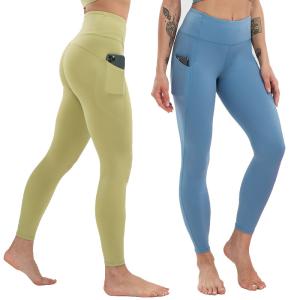 China Nude Feeling 210gsm Workout Leggings Tights Activewear Leggings with pocket factory