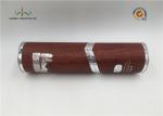SGS Printed Cardboard Tubes / Serialized Products Packaging Round Tube Box With