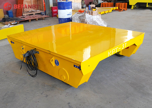 Mobile Cable Electric 2tone Transfer Cart On Rail
