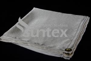China Coated Fiberglass Fabric For Fire Blanket Welding Curtains factory