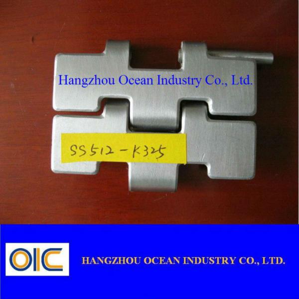 Stainless Steel Sideflex Flat-top Chain, type 880TAB-K325 880TAB-K325 882TAB
