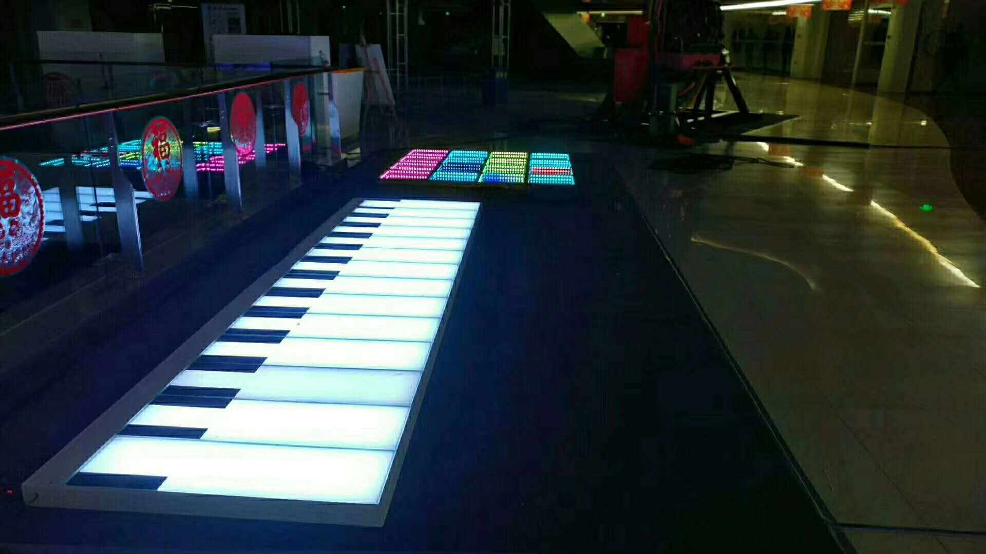 Piano Music Dance Floor for Event Dancing Tiles RGB Lecture Stage Club DJ Equipment 1-