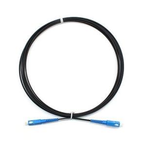 China SC Fiber Optic Drop Cable , FTTH Patch Cord for Indoor / Outdoor factory