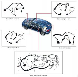 China Insulated Wire Harness Cable Assembly Copper , Equivalent Auto Wiring Harness factory