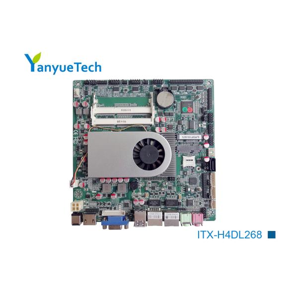ITX-H4DL268 Industrial Mini ITX Motherboard / Mini Itx I3 Motherboard Intel
