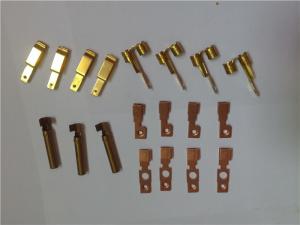 China Good Electrical Conductivity Brass Contact Stamping Parts Progressive Die factory