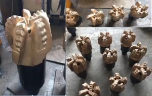 China Steel Body / Matrix Body PDC Drill Bit 5 Blades For Water Well / Gas Oil Well Drilling factory