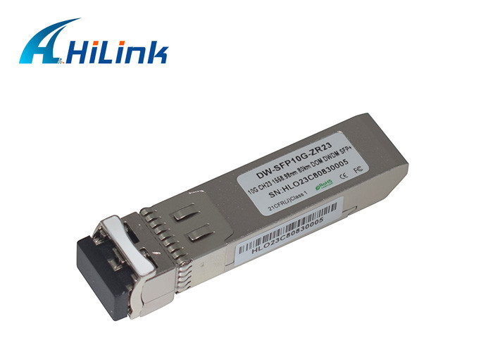 Hilink 10G DWDM 40/80km C21-C60 SFP+ Optical Module for DWDM equipments