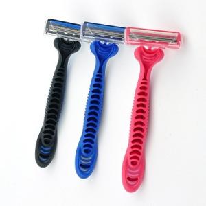 China Custom Logo Eco-friendly New Design Men and Women Hotel Razor Disposable Safety Shaving Razor factory