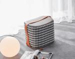 Nordic Creative Saddle Handheld Leather Stool Light Luxury Sofa Footstool