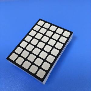 China 6mm 5*7 Square Dot Matrix Led Display Column Anode For Elevator LOP factory