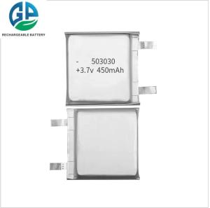 China 503030 Li Polymer Battery Pack 3.7v 450mah Lp503030 factory
