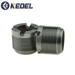 Cross Groove Cemented Carbide Tools Tungsten Carbide Thread Nozzle