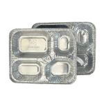Golden Advantageous 4 Compartments Disposable Food Container for Takeaway Eco