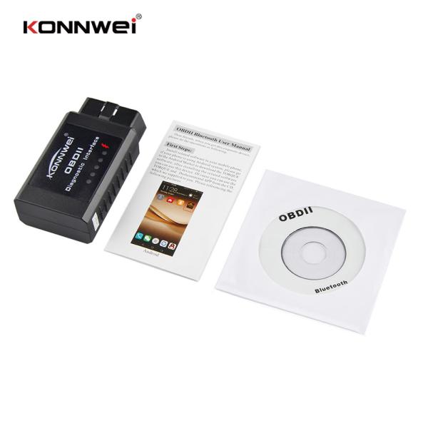 Hand Held Konnwei Car Diagnostic Scanner / Bluetooth Auto Diagnostic Tool