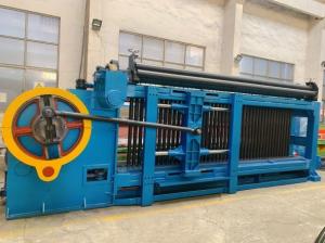 China Galvanized Wire Netting Machine 5.0mm PVC Wire 100x120mm Gabion Mesh for Construction factory