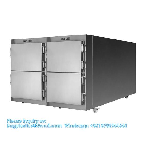 CE Approved 4 Rooms Dead Body Refrigerator Mortuary Body Mortuary Chamber
