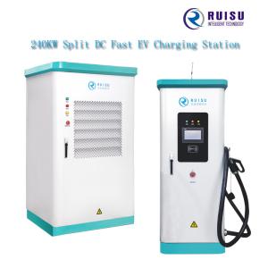 China Split Air Cooling Fast EV Charger , 240kw 45Hz DC Electric Vehicles Charging Station factory