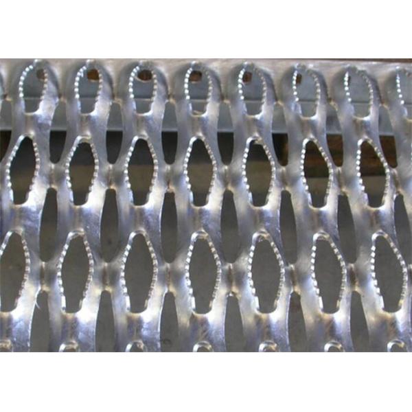 China Crocodile Mouth 1.2MM Perforated Wire Mesh factory