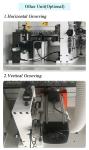 Pur Edge Banding Machine for Wood Based Panels OSETMAC Automatic Woodworking
