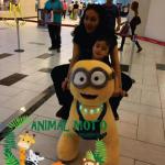 Hansel amusement park stuffed battery animal kids electric rides on animal