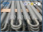 Steel Hot Water Boiler Fin Tube , High Efficiency Spiral Finned Tube