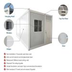Detachable Container Galvanized Steel Frame Prefab Casa for Mobile Housing or