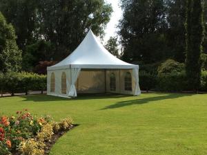 China Waterproof Canvas 6x6 Pagoda Party Tent Party Wedding Marquee factory